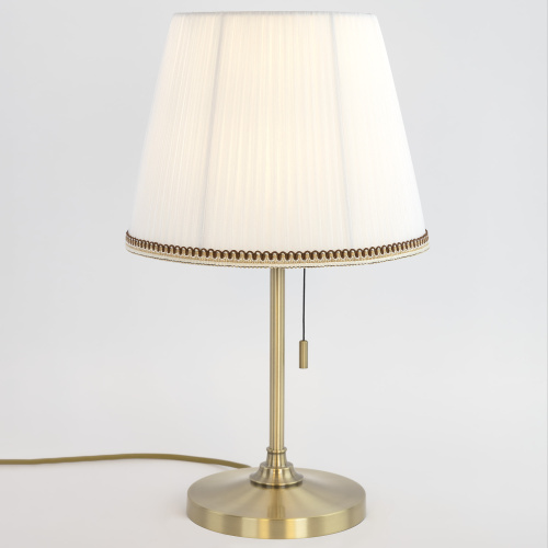 Citilux Линц CL402730 Настольная лампа бронза с белым абажуром фото 4