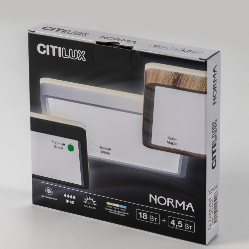 Citilux NORMA CL748K201 LED Светильник с подсветкой Чёрный фото 11