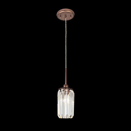 Подвесной светильник Citilux Синди CL330113 хрустальный Коричневый фото 2