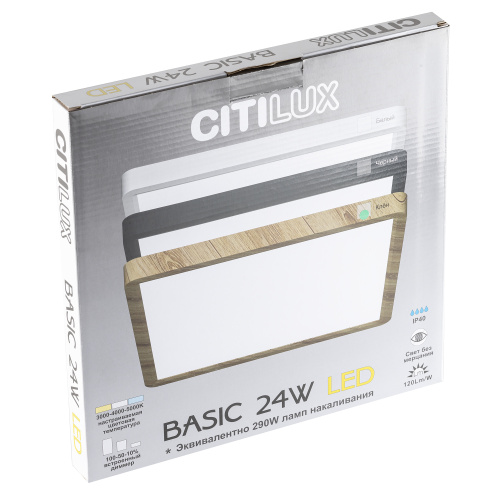 Citilux Бейсик CL738K242V LED Светильник накладной Клён фото 11