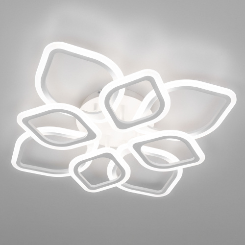 Citilux Ромби CL236180R LED Люстра с пультом Белая фото 6