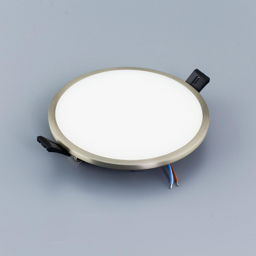 Citilux Омега CLD50R151 LED Встраиваемый светильник с диммером  Матовый Хром фото 5