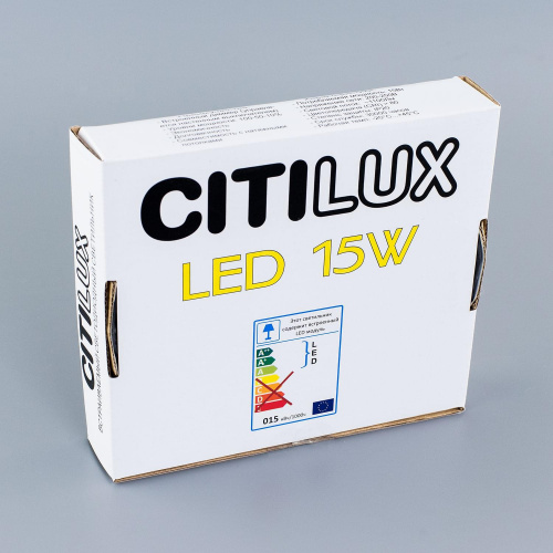 Citilux Омега CLD50K152 LED Встраиваемый светильник с диммером Чёрный фото 7