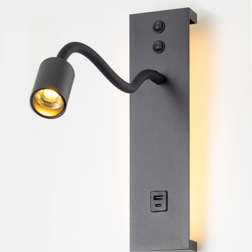 Citilux Декарт CL704471 LED USB Светильник с выключателем Чёрный фото 4