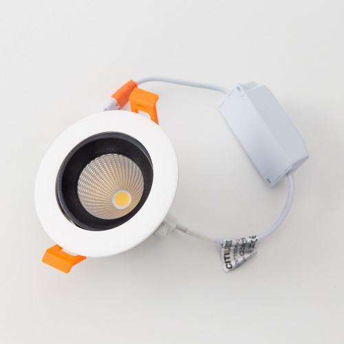 Встраиваемый светильник Citilux Альфа CLD001NW4 LED Белый Черный фото 4