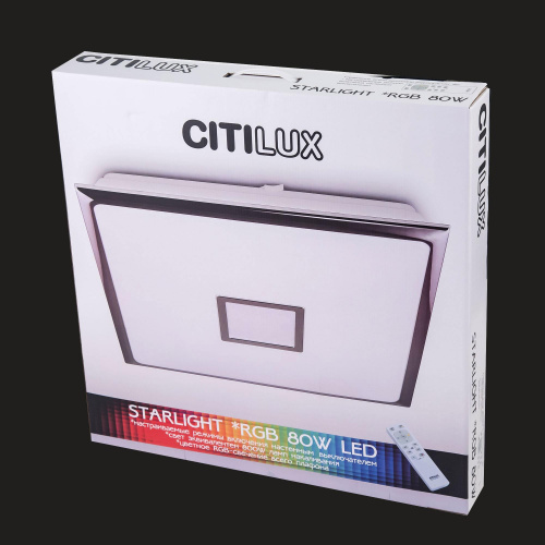 Citilux Старлайт CL703K85RGB LED Люстра с пультом Венге фото 12