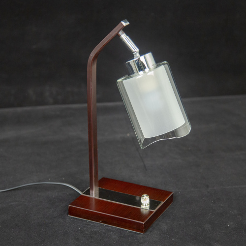 Citilux Фортуна CL156812 Настольная лампа с диммером Венге Хром фото 3