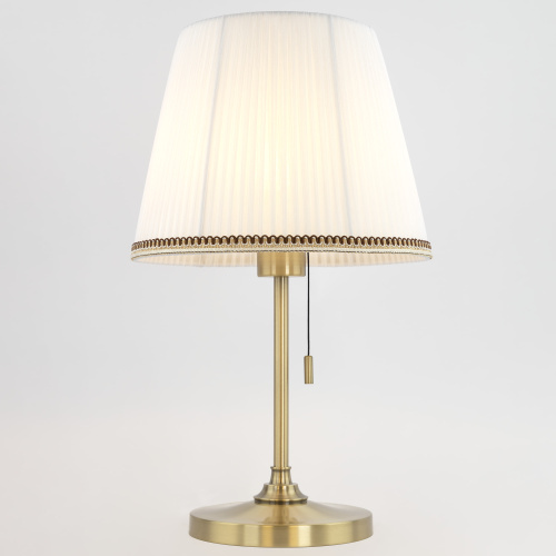 Citilux Линц CL402730 Настольная лампа бронза с белым абажуром фото 2