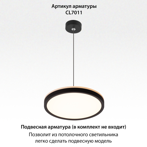 Citilux NORMA CL748241 LED Светильник с подсветкой Чёрный фото 8