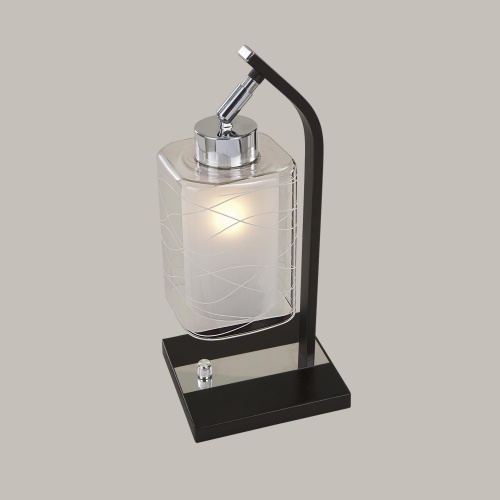 Citilux Румба CL159811 Настольная лампа с диммером Венге Хром фото 3