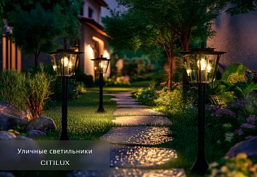 Уличные светильники Citilux