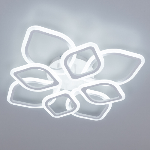 Citilux Ромби CL236180R LED Люстра с пультом Белая фото 5