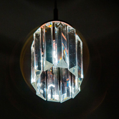Подвесной светильник Citilux Синди CL330113 хрустальный Коричневый фото 11
