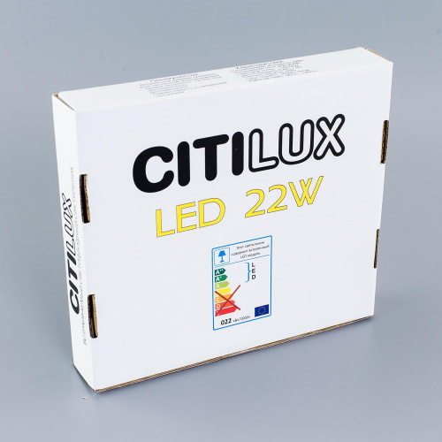Citilux Омега CLD50K222 LED Встраиваемый светильник с диммером Чёрный фото 6