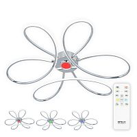 Citilux Мишель CL229231 RGB Люстра светодиодная с пультом Хром