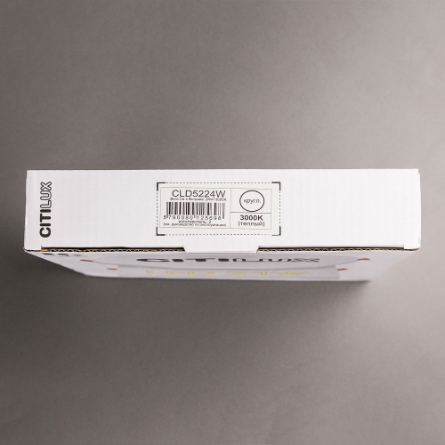 Citilux Вега CLD5224W LED Встраиваемый светильник с диммером Белый фото 11