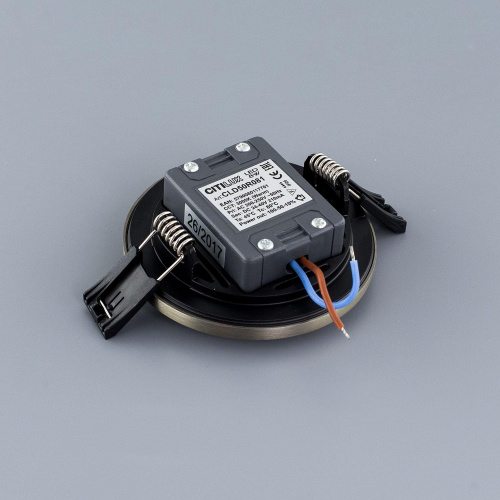 Citilux Омега CLD50R081 LED Встраиваемый светильник с диммером ХромМат фото 4