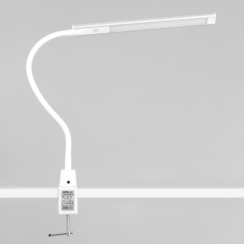 Citilux Рио CL803090N Настольная лампа гибкая на струбцине Белая фото 19
