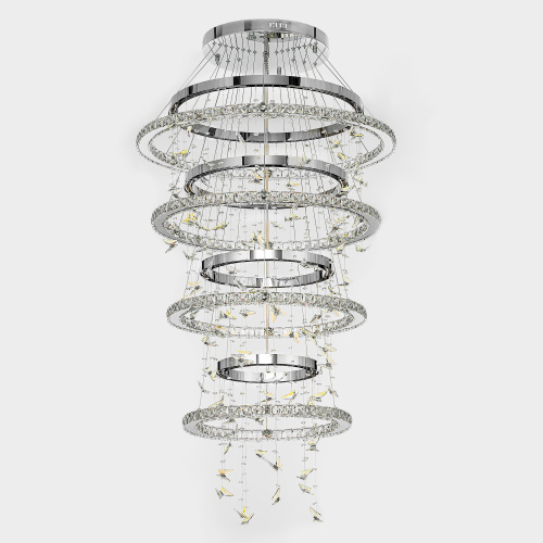 Citilux ETERA CL322090 LED Люстра хрустальная с пультом фото 2