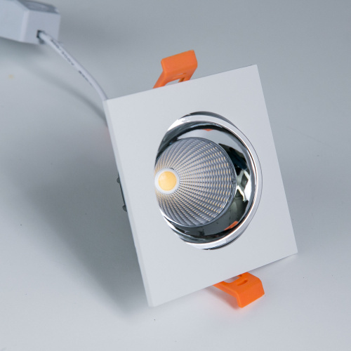 Citilux Альфа CLD001KNW1 LED Встраиваемый светильник Белый Хром фото 4