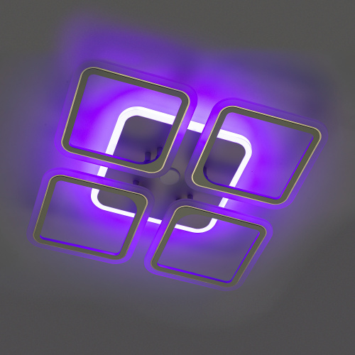 Citilux Марсель Смарт CL232A140E RGB Умная люстра Белая фото 4