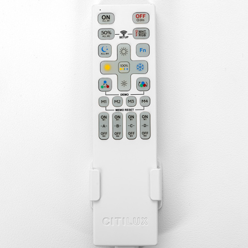 Citilux ТRIO CL215B260E LED RGB Люстра с пультом Белая фото 8