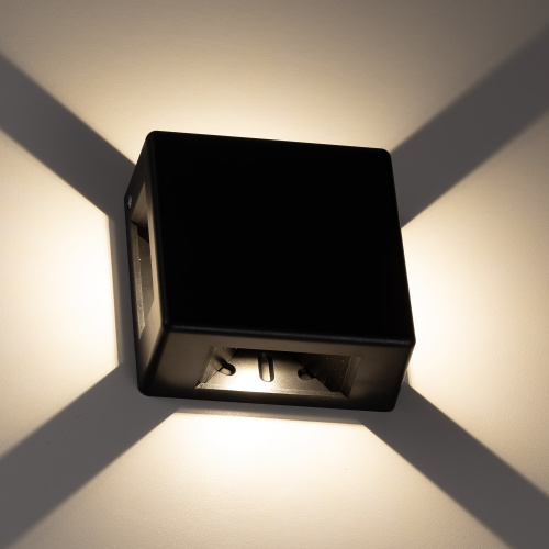 Citilux STELS CLU0721 LED Уличный настенный светильник Чёрный фото 4