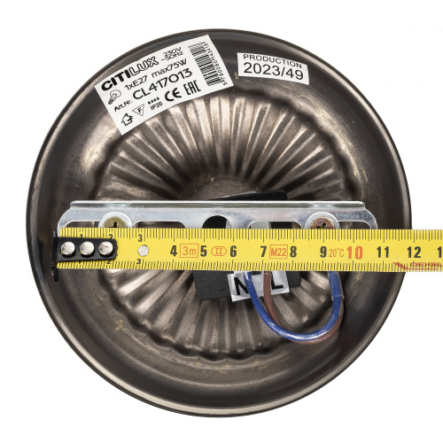 Citilux Франческа CL417013 Подвесной светильник Бронза фото 8