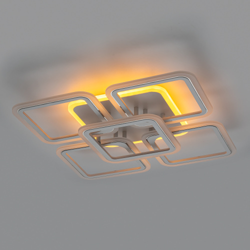 Citilux Марсель Смарт CL232A150E RGB Умная люстра Белая фото 9