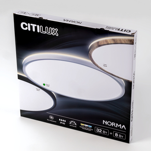 Citilux NORMA CL748400 LED Светильник с подсветкой Белый фото 8