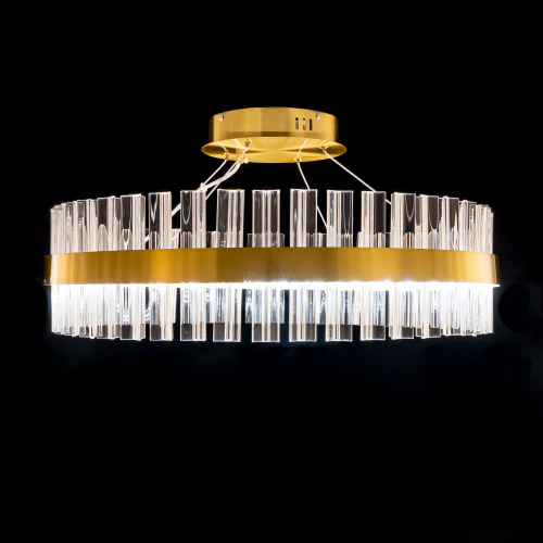 Citilux Рианна CL337063 LED Люстра хрустальная с пультом фото 8