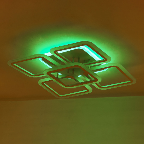 Citilux Марсель Смарт CL232A150E RGB Умная люстра Белая фото 24