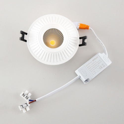 Citilux Дзета CLD042NW0 LED Встраиваемый светильник с диммером фото 13