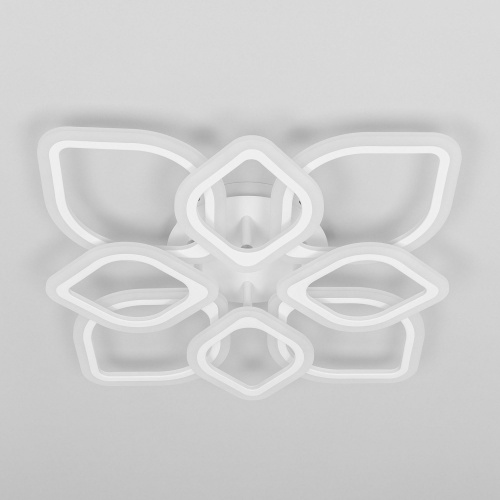 Citilux Ромби CL236180R LED Люстра с пультом Белая фото 4