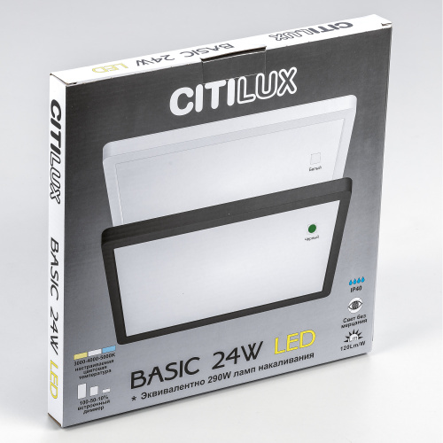 Citilux Бейсик CL738K240V LED Светильник накладной Белый фото 16