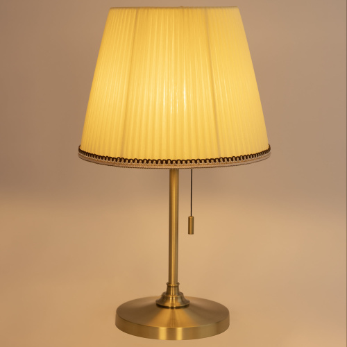 Citilux Линц CL402733 Настольная лампа бронза с кремовым абажуром фото 8