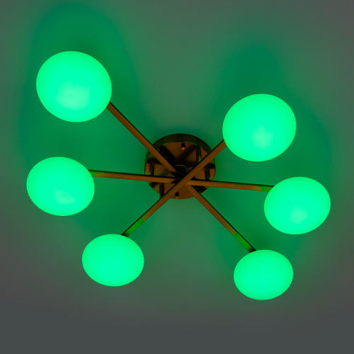 Citilux ATMAN SMART CL226A163 LED RGB Умная люстра Бронза фото 7