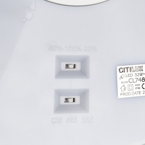 Citilux NORMA CL748401 LED Светильник с подсветкой Чёрный фото 9