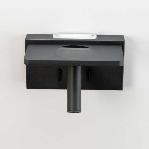 Citilux Декарт CL704371 LED USB QI Светильник поворотный Чёрный фото 9