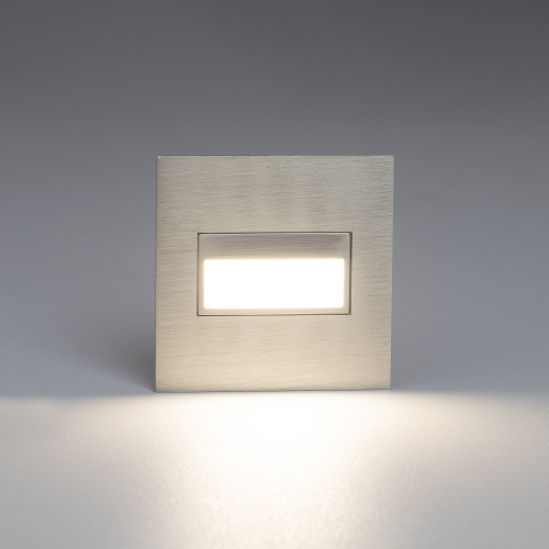 Citilux Скалли CLD007K1 LED Встраиваемый светильник лестничный Матовый Хром фото 5