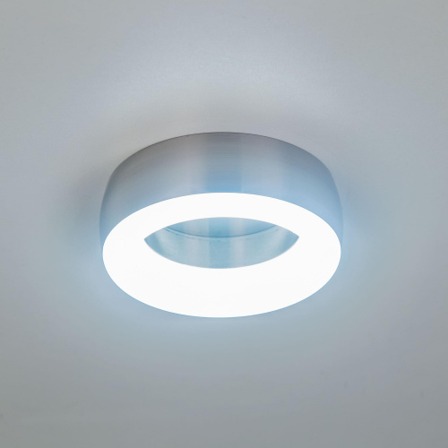 Citilux Болла CLD007N1 LED Встраиваемый светильник с диммером Матовый Хром фото 5