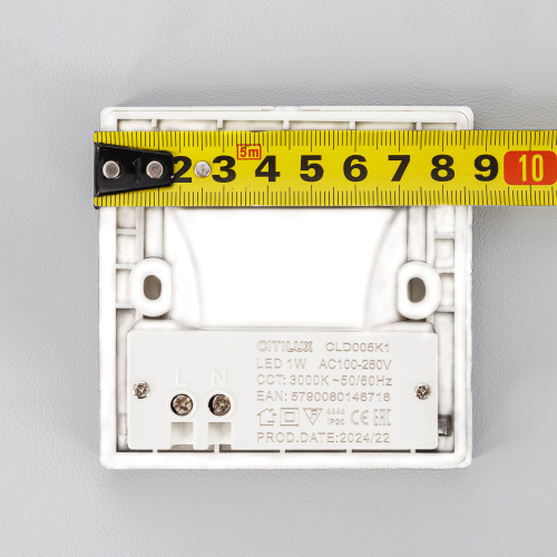 Citilux Скалли CLD005K1 LED Встраиваемый светильник лестничный Графит фото 8