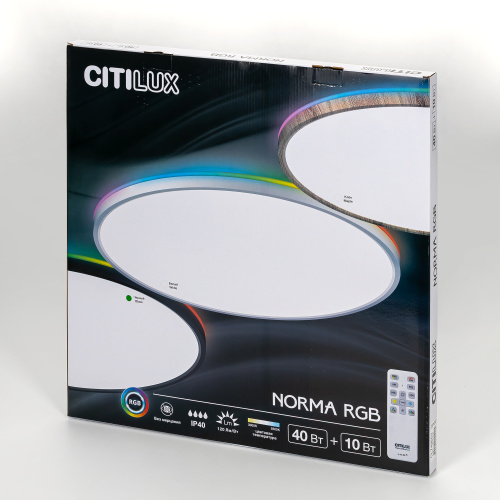 Citilux NORMA CL749501 LED RGB Светильник с пультом Чёрный фото 12