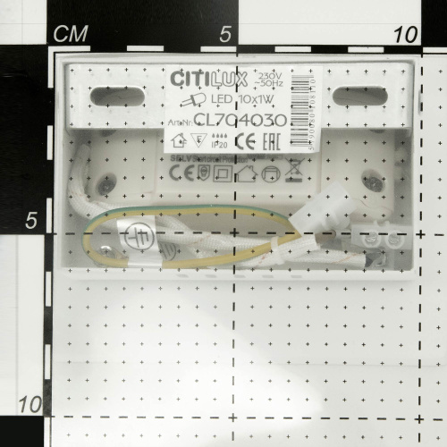 Citilux Декарт-3 CL704030N Бра светодиодное Белое фото 6