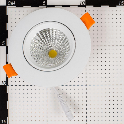 Citilux Каппа CLD0057W LED Встраиваемый светильник Белый фото 6