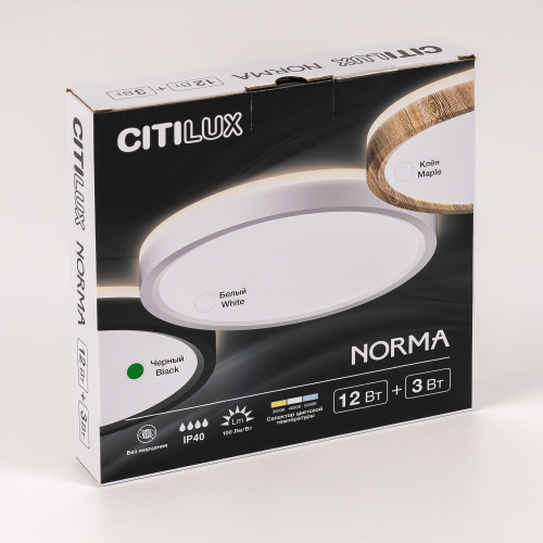 Citilux NORMA CL748181 LED Светильник с подсветкой Чёрный фото 11