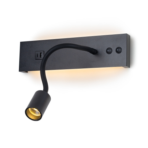 Citilux Декарт CL704471 LED USB Светильник с выключателем Чёрный фото 2