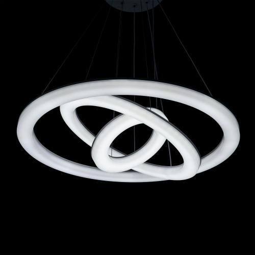 Люстра с пультом Citilux Электрон CL710104RS светодиодная Белая фото 8