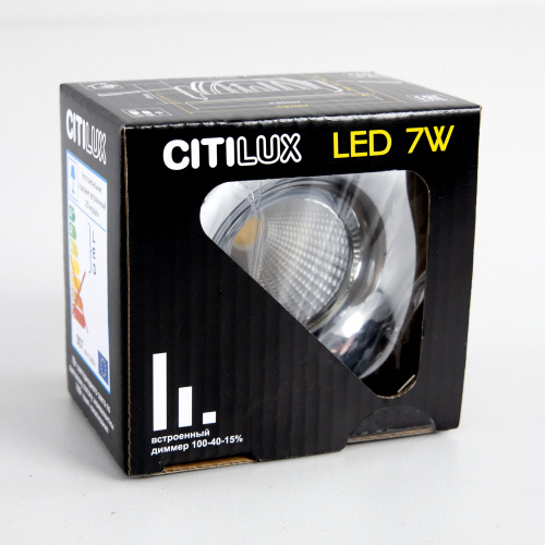 Citilux Гамма CLD004NW1 LED Встраиваемый светильник с диммером фото 10