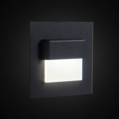 Citilux Скалли CLD006K5 LED Встраиваемый светильник лестничный Чёрный фото 2